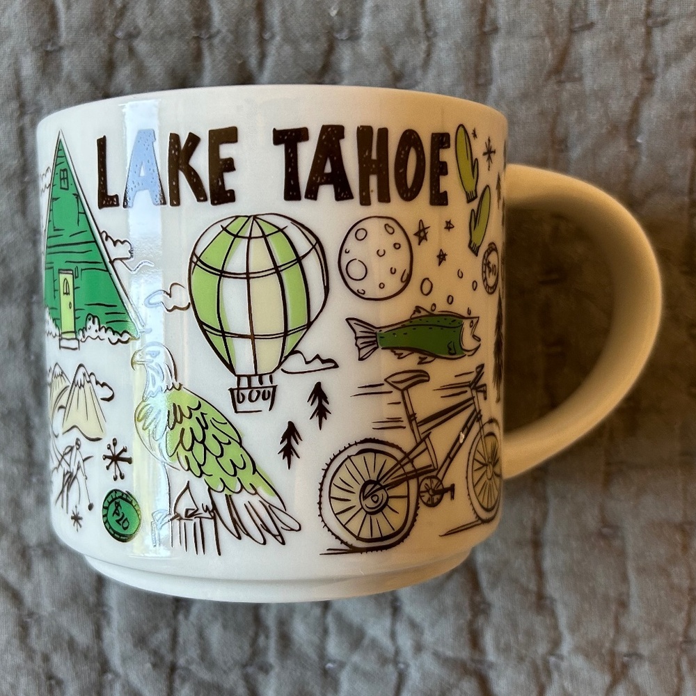 Starbucks Lake Tahoe 2021 Been There Series Mug